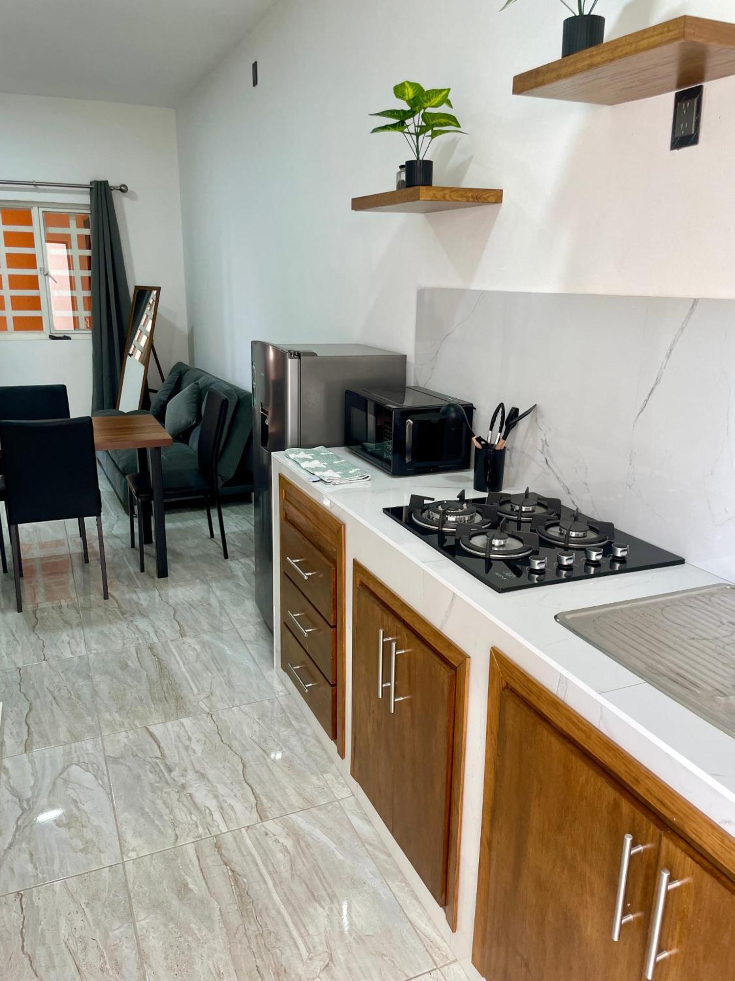 Апартаменты Casa Madera - Departamento 2 Текила Экстерьер фото