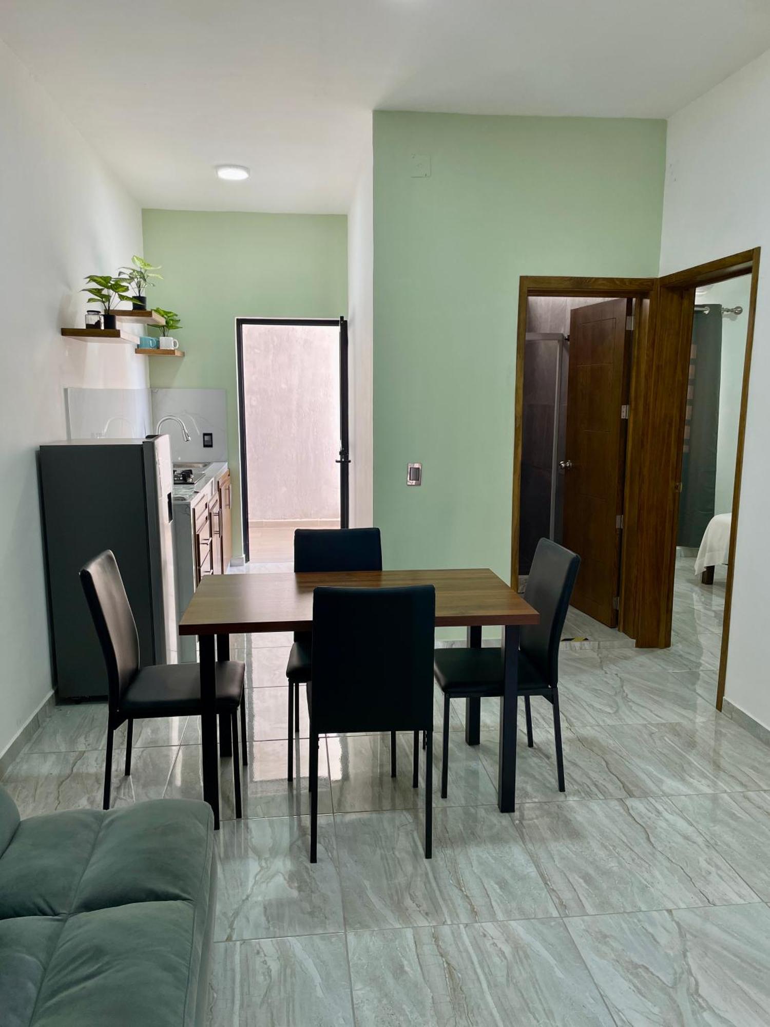 Апартаменты Casa Madera - Departamento 2 Текила Экстерьер фото